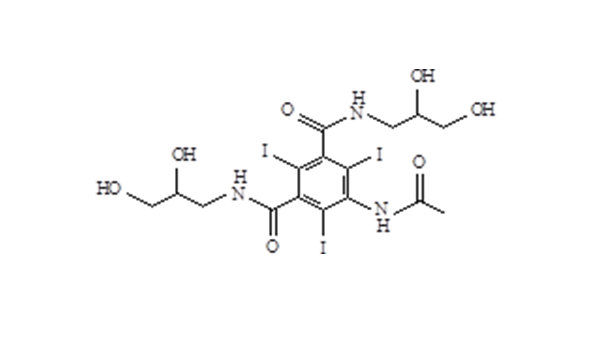 Intermedio de yodohexol 5 - amino - N, N '- bis (2,3 - dihidroxipropil) - 2,4,6 - Triyoduro - 1,3 - fenilendiamida